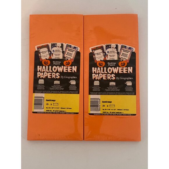 Halloween Table Cover Party Supply Cake Decor Kit Box Envelope Lot of 16 NEW - Picture 13 of 14